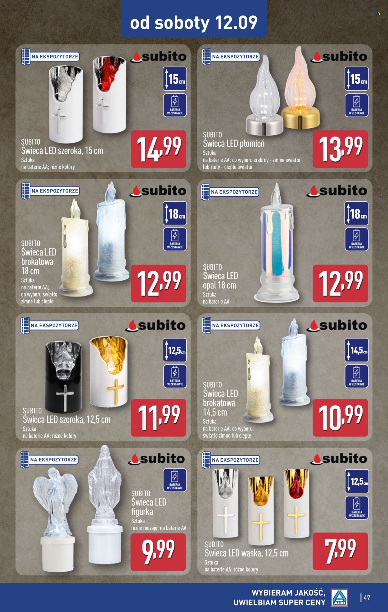 Gazetka ALDI - 7.09.2026 - 12.09.2026. Strona 47