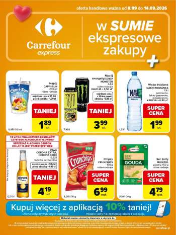 Gazetka Carrefour Express - 8.09.2026 - 14.09.2026.