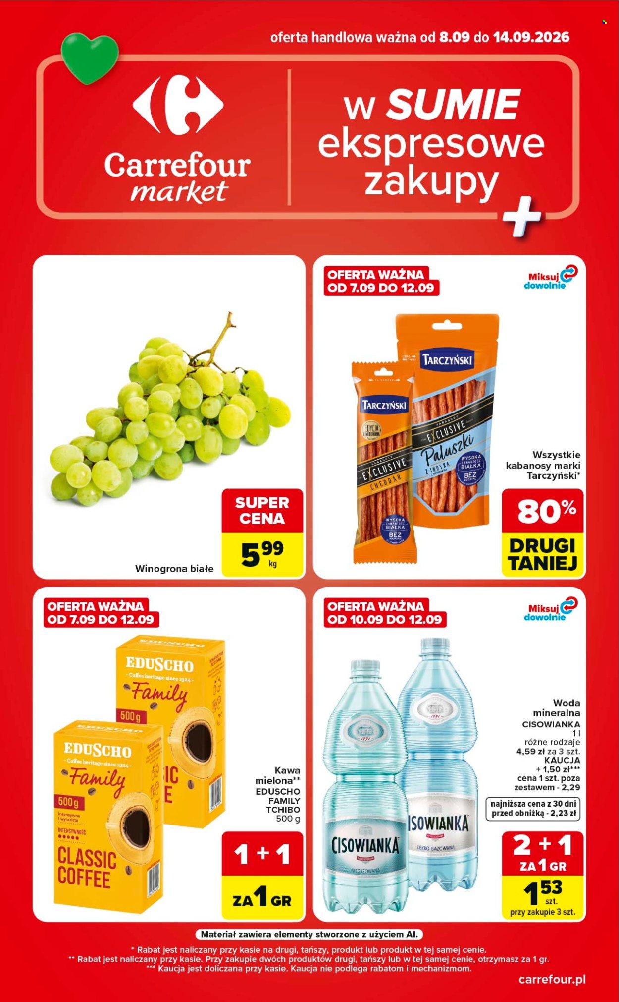 Gazetka Carrefour Market - 8.09.2026 - 14.09.2026. Strona 1