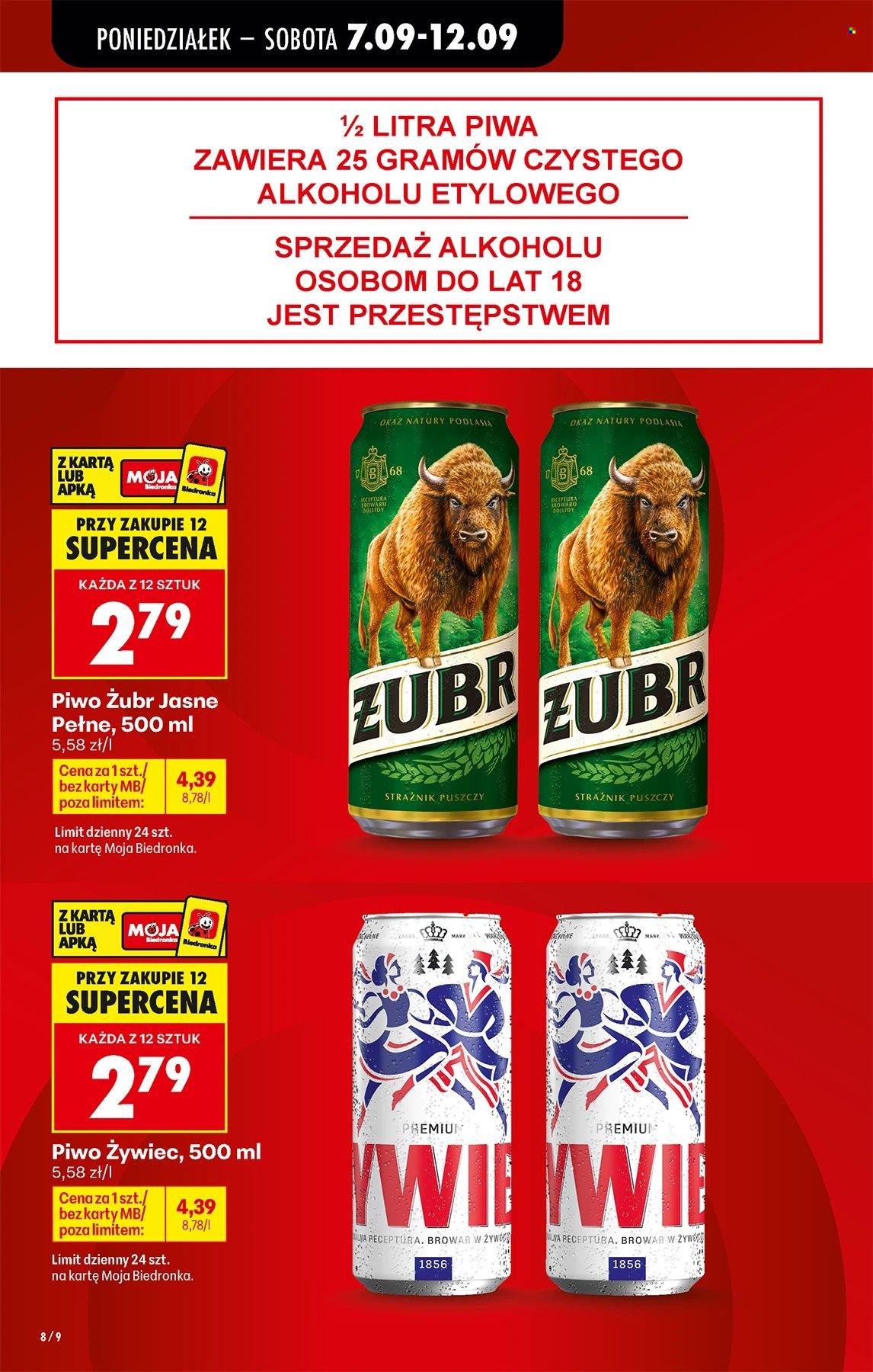 Gazetka Biedronka - 7.09.2026 - 12.09.2026. Strona 8