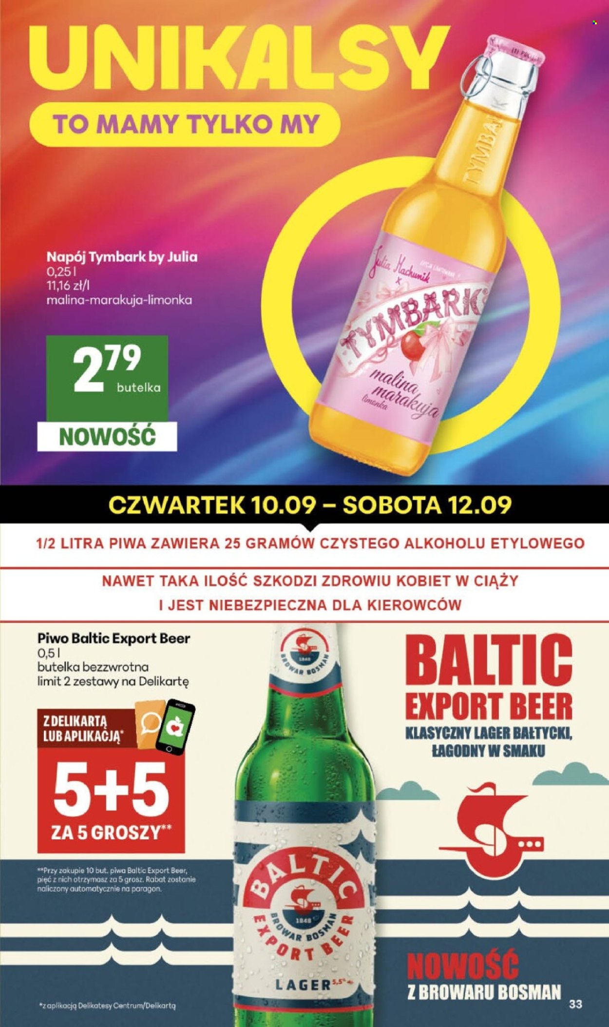 Gazetka Delikatesy Centrum - 10.09.2026 - 16.09.2026. Strona 33
