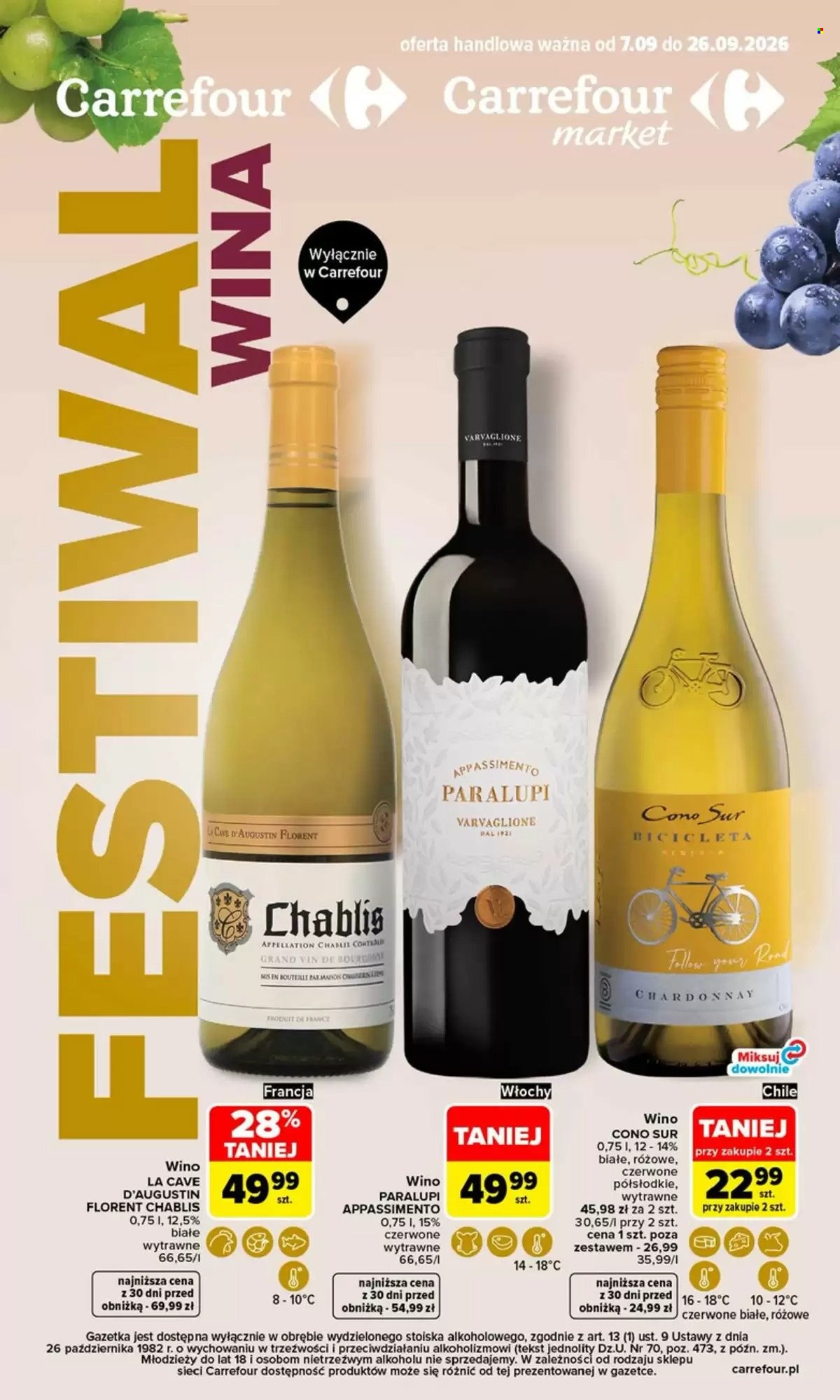 Gazetka Carrefour - 7.09.2026 - 26.09.2026. Strona 1