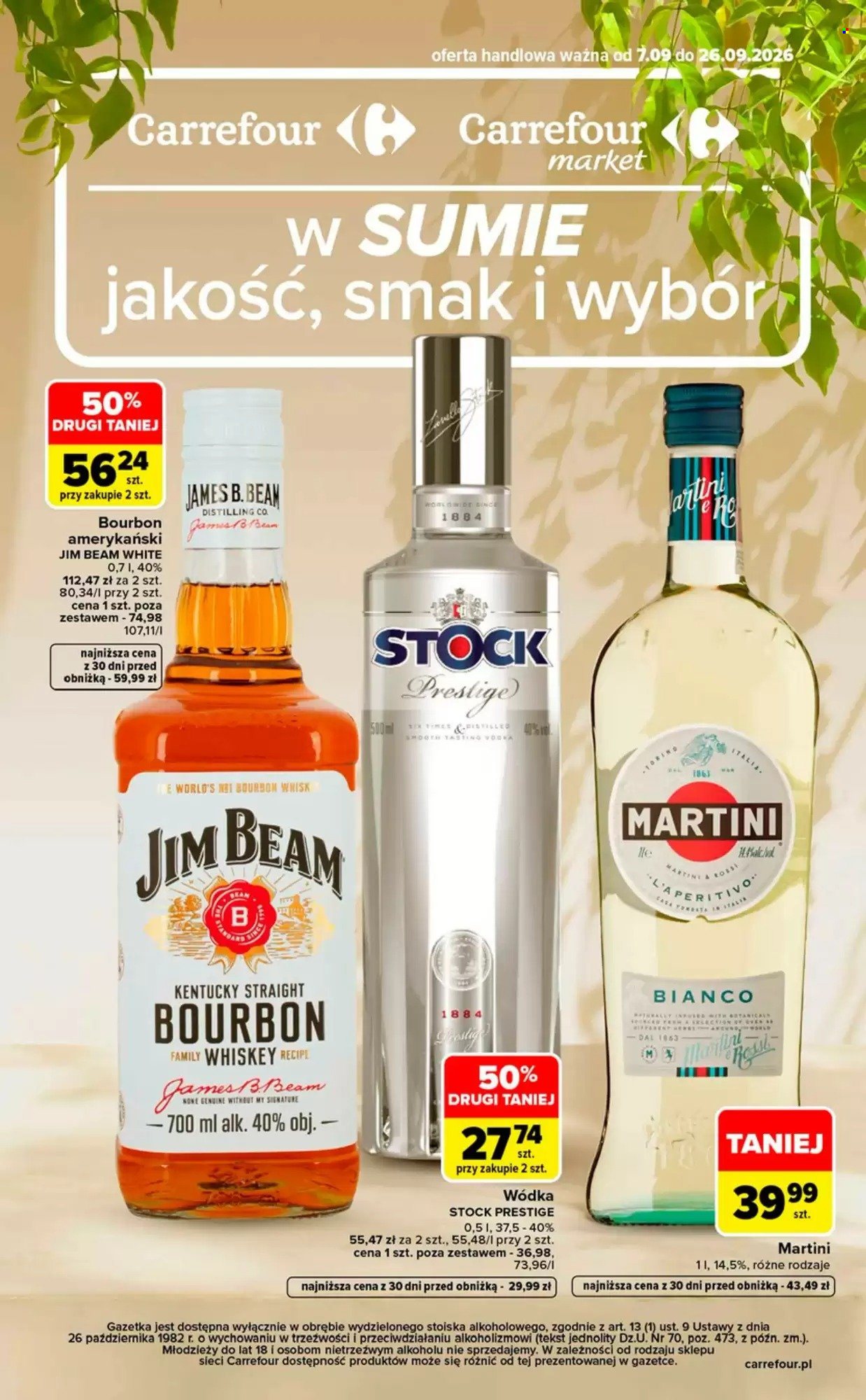 Gazetka Carrefour - 7.09.2026 - 26.09.2026. Strona 1