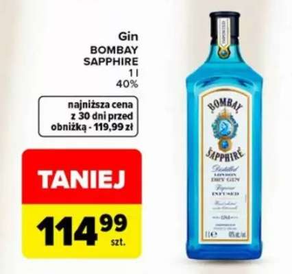 GIN BOMBAY SAPPHIRE