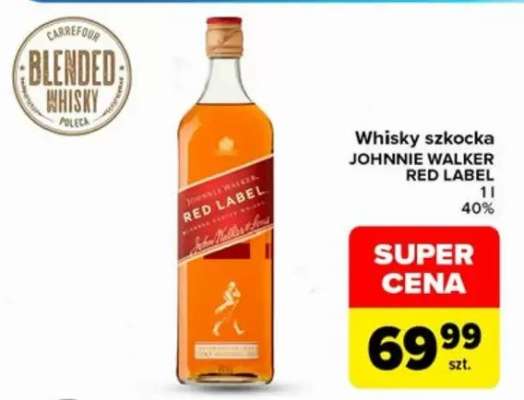 Whisky szkocka JOHNNIE WALKER RED LABEL