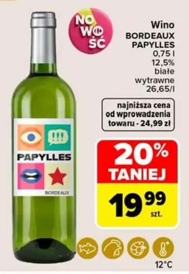 Wino BORDEAUX PAPYLLES