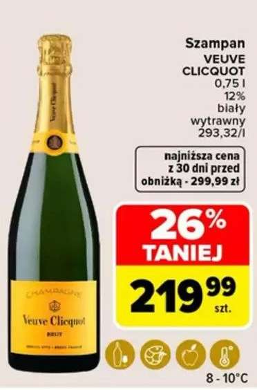 Szampan VEUVE CLICQUOT