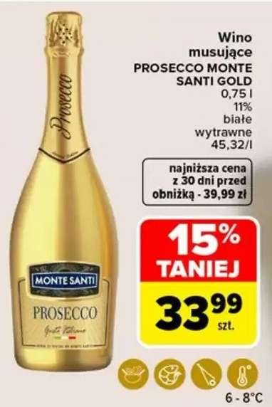 PROSECCO MONTE SANTI GOLD