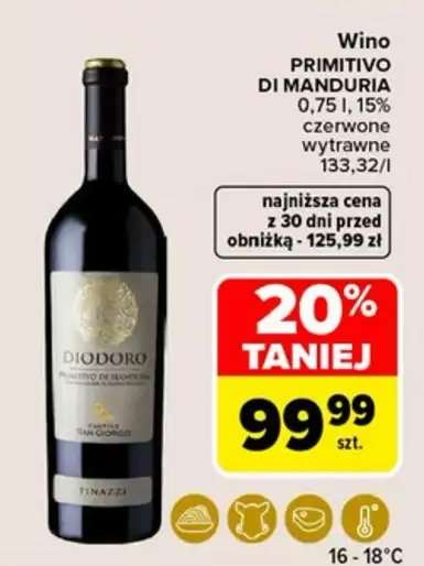 Wino Primitivo Di Manduria