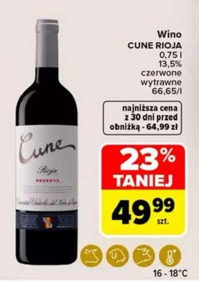 Wino CUNE RIOJA