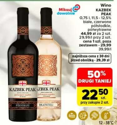 Wino Kazbek Peak