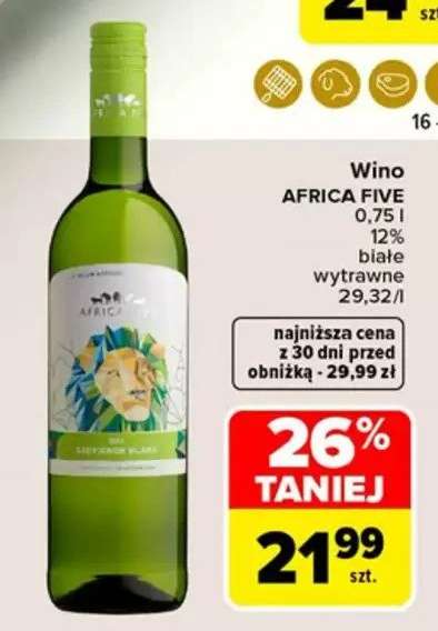 Wino AFRICA FIVE