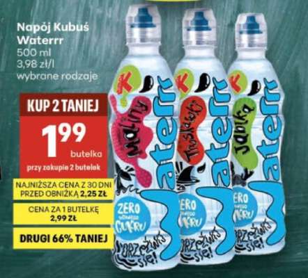 Napój KUBUŚ WATERRR