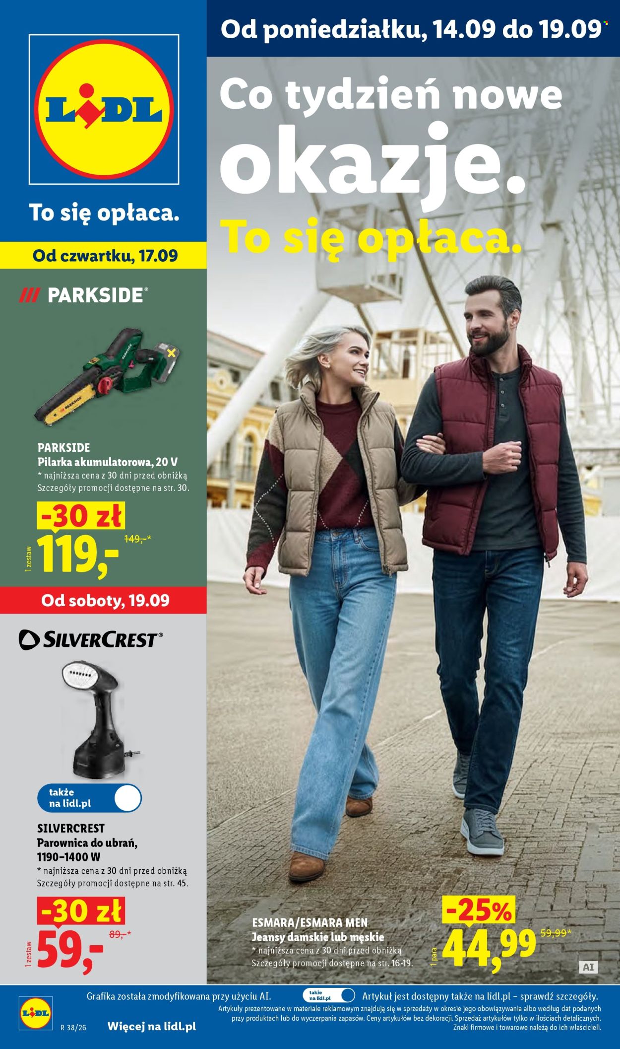 Gazetka Lidl - 14.09.2026 - 19.09.2026. Strona 1