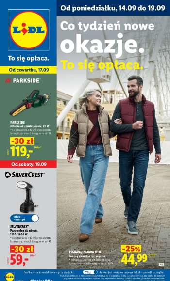 Gazetka Lidl - 14.09.2026 - 19.09.2026.