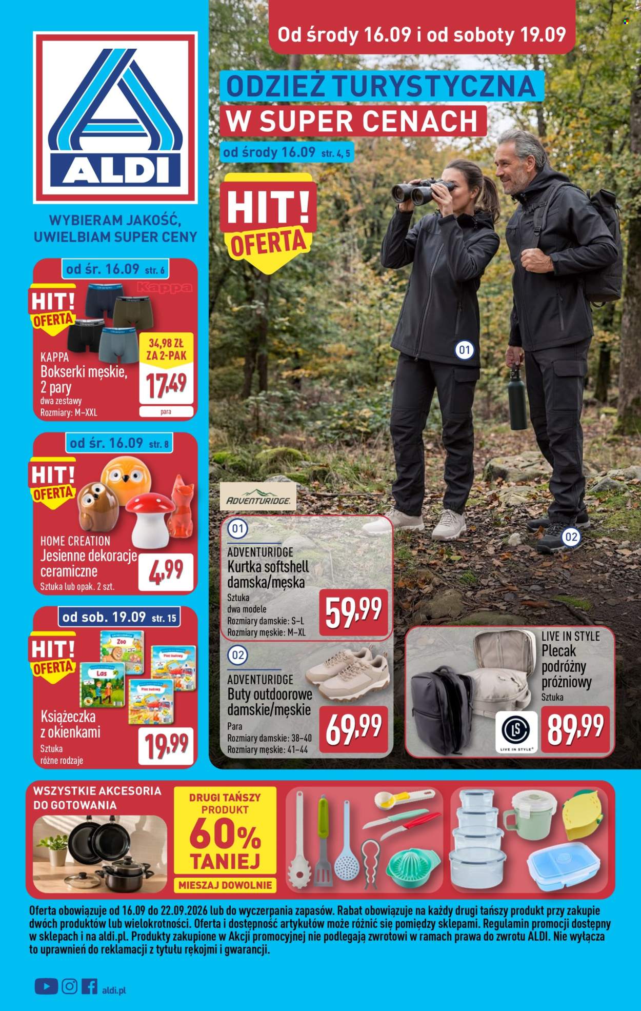 Gazetka ALDI - 16.09.2026 - 19.09.2026. Strona 1