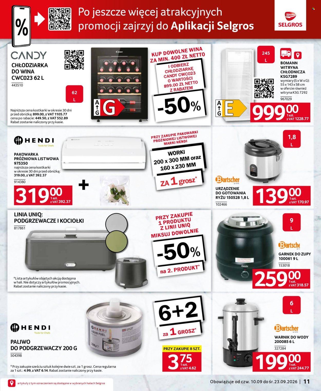 Gazetka Selgros - 10.09.2026 - 23.09.2026. Strona 11