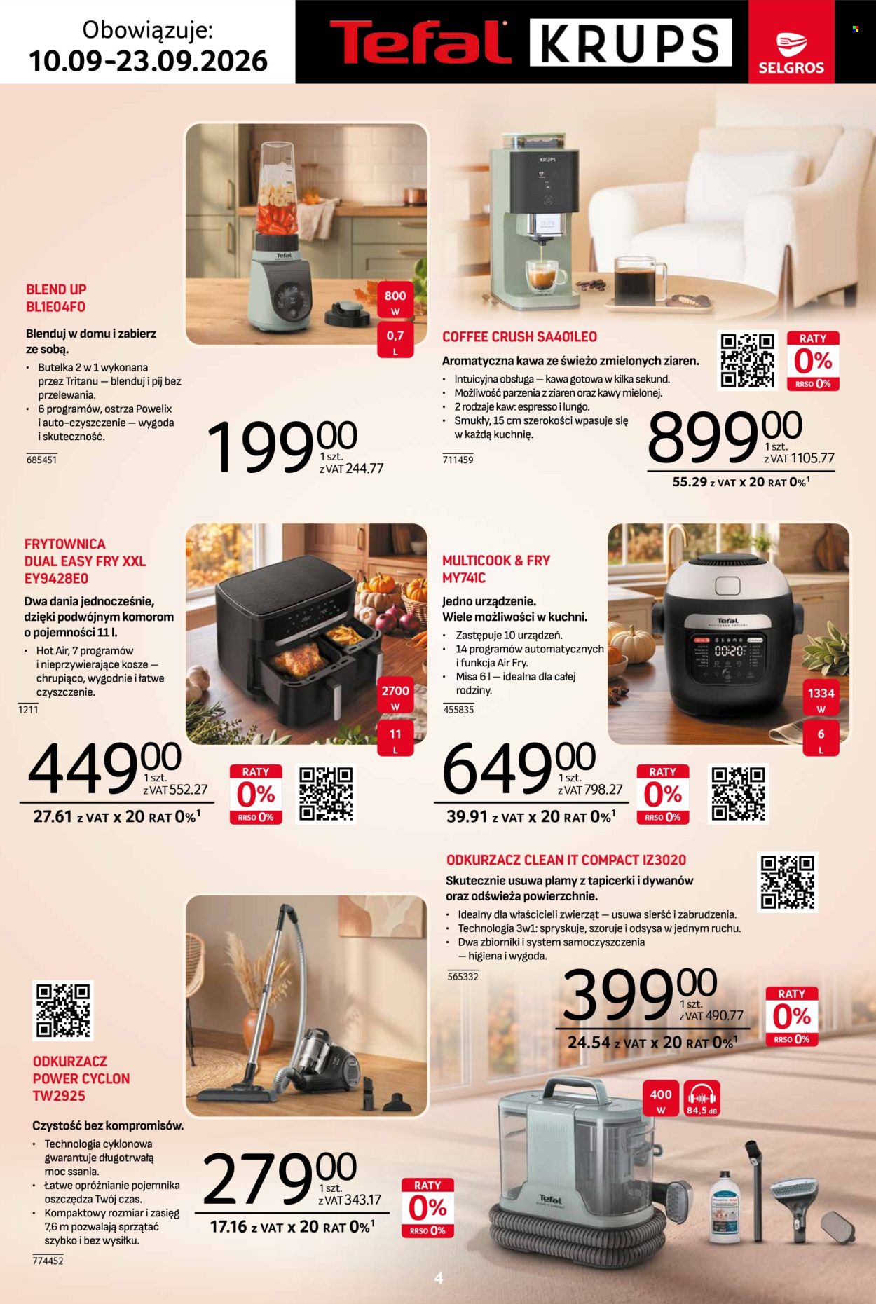 Gazetka Selgros - 10.09.2026 - 23.09.2026. Strona 4