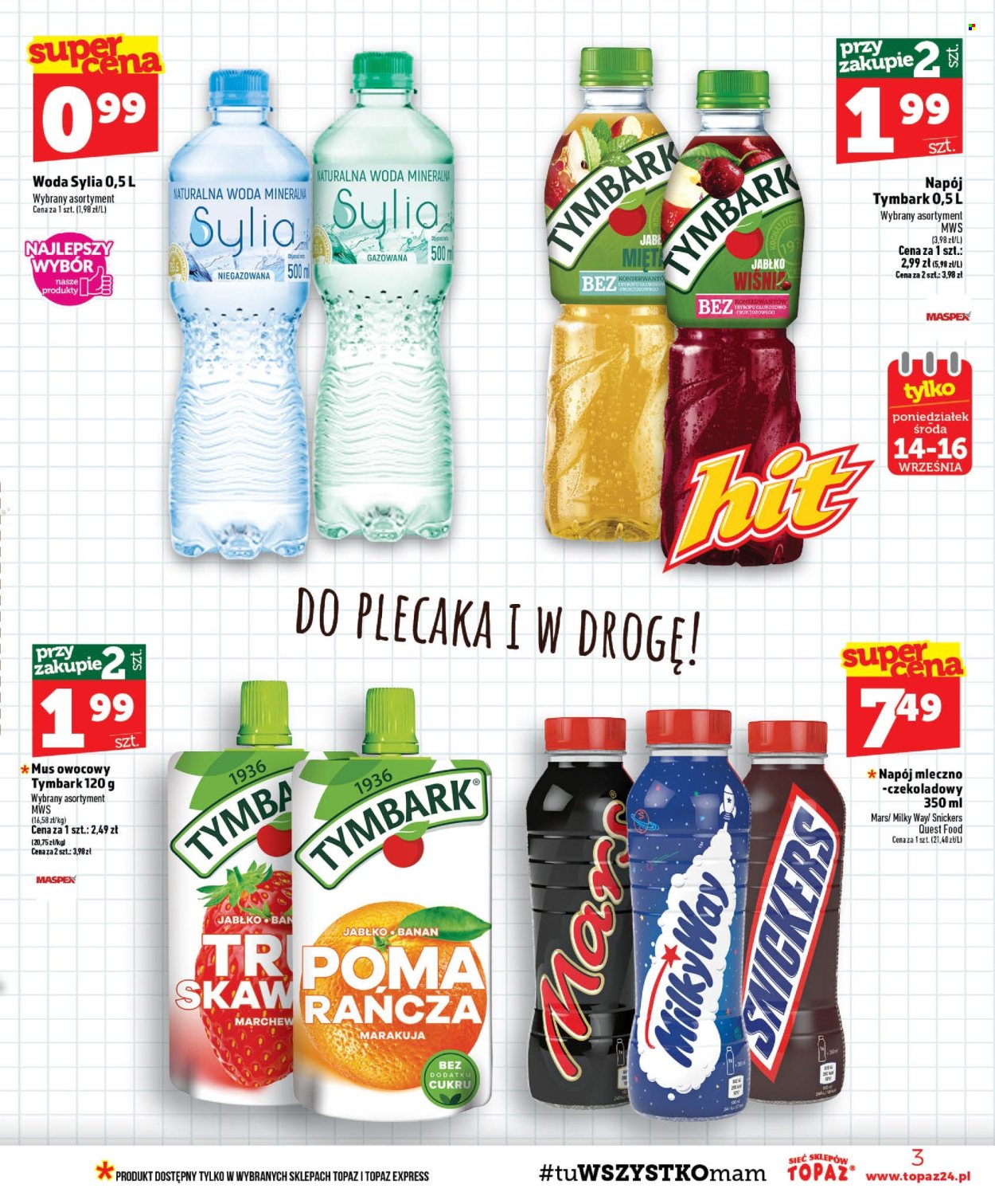 Gazetka Topaz - 10.09.2026 - 16.09.2026. Strona 3