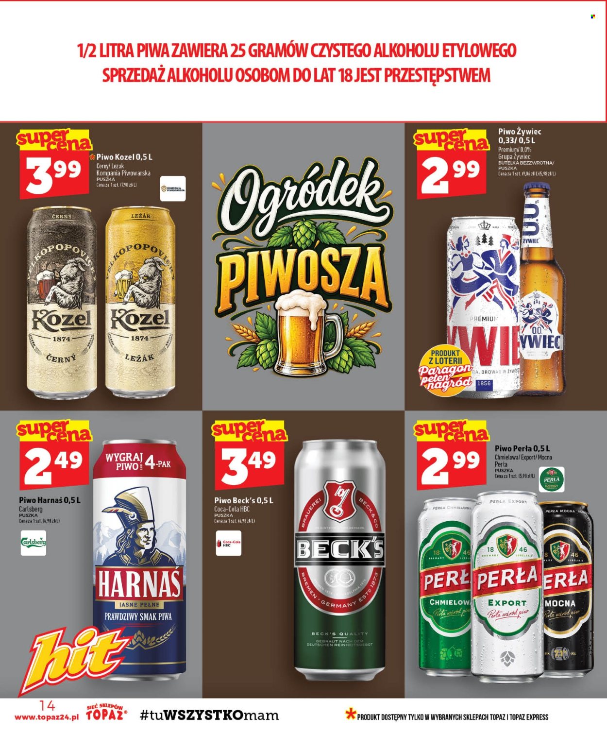 Gazetka Topaz - 10.09.2026 - 16.09.2026. Strona 14