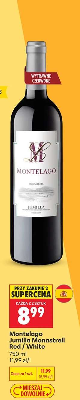 Montelago Jumilla Monastrell Red / White