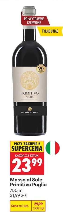 Masso al Sole Primitivo Puglia