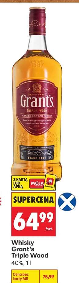 Whisky Grant's Triple Wood