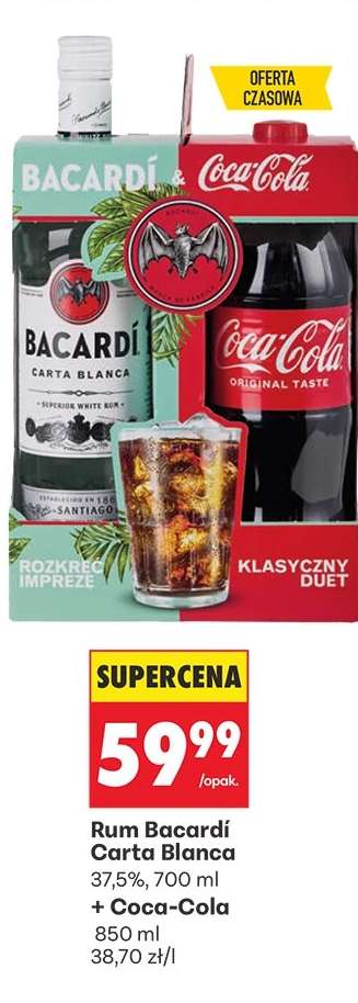 RUM BACARDI CARTA BLANCA