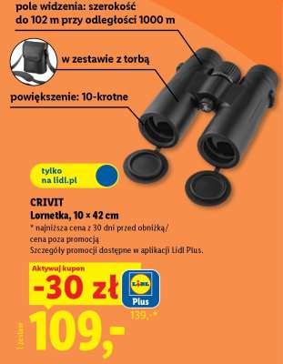 CRIVIT Lornetka, 10 × 42 cm