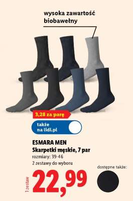 ESMARA MEN Skarpetki męskie, 7 par