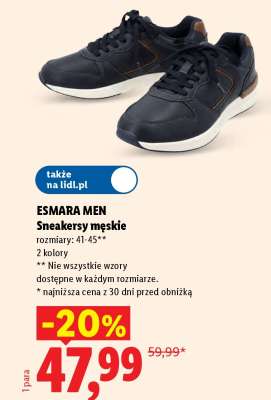 Esmara men Sneakersy męskie