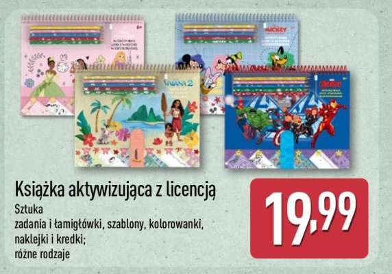 Książka aktywizująca z licencją