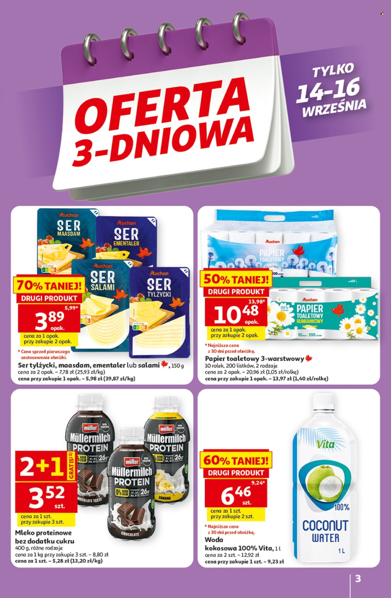 Gazetka Auchan - 10.09.2026 - 16.09.2026. Strona 3
