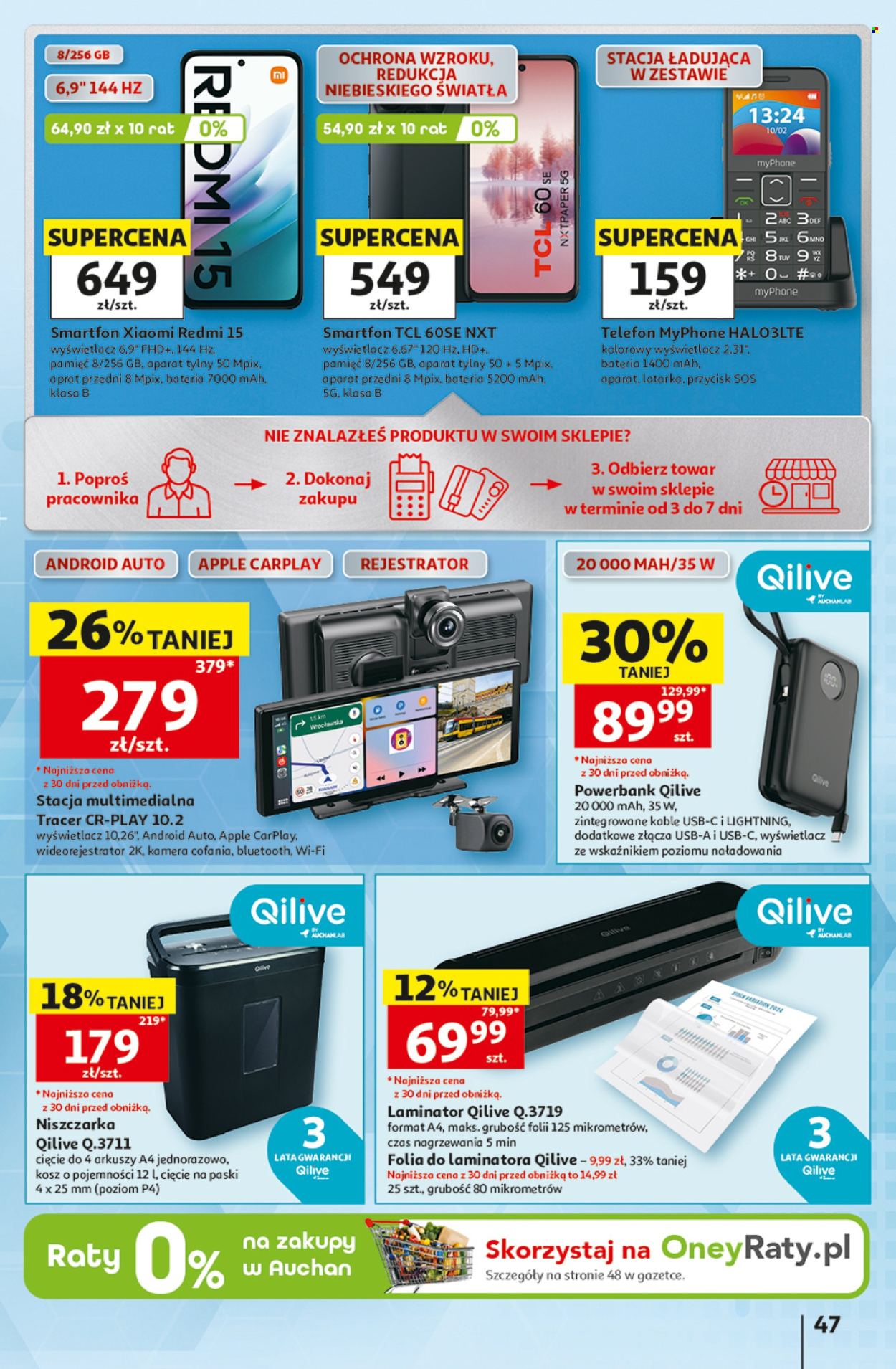 Gazetka Auchan - 10.09.2026 - 16.09.2026. Strona 47