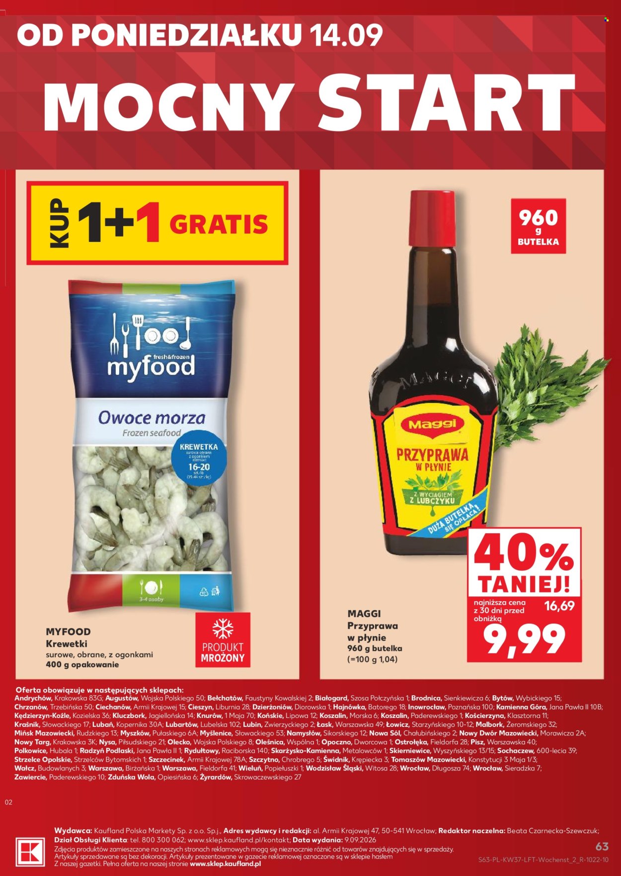 Gazetka Kaufland - 10.09.2026 - 16.09.2026. Strona 63