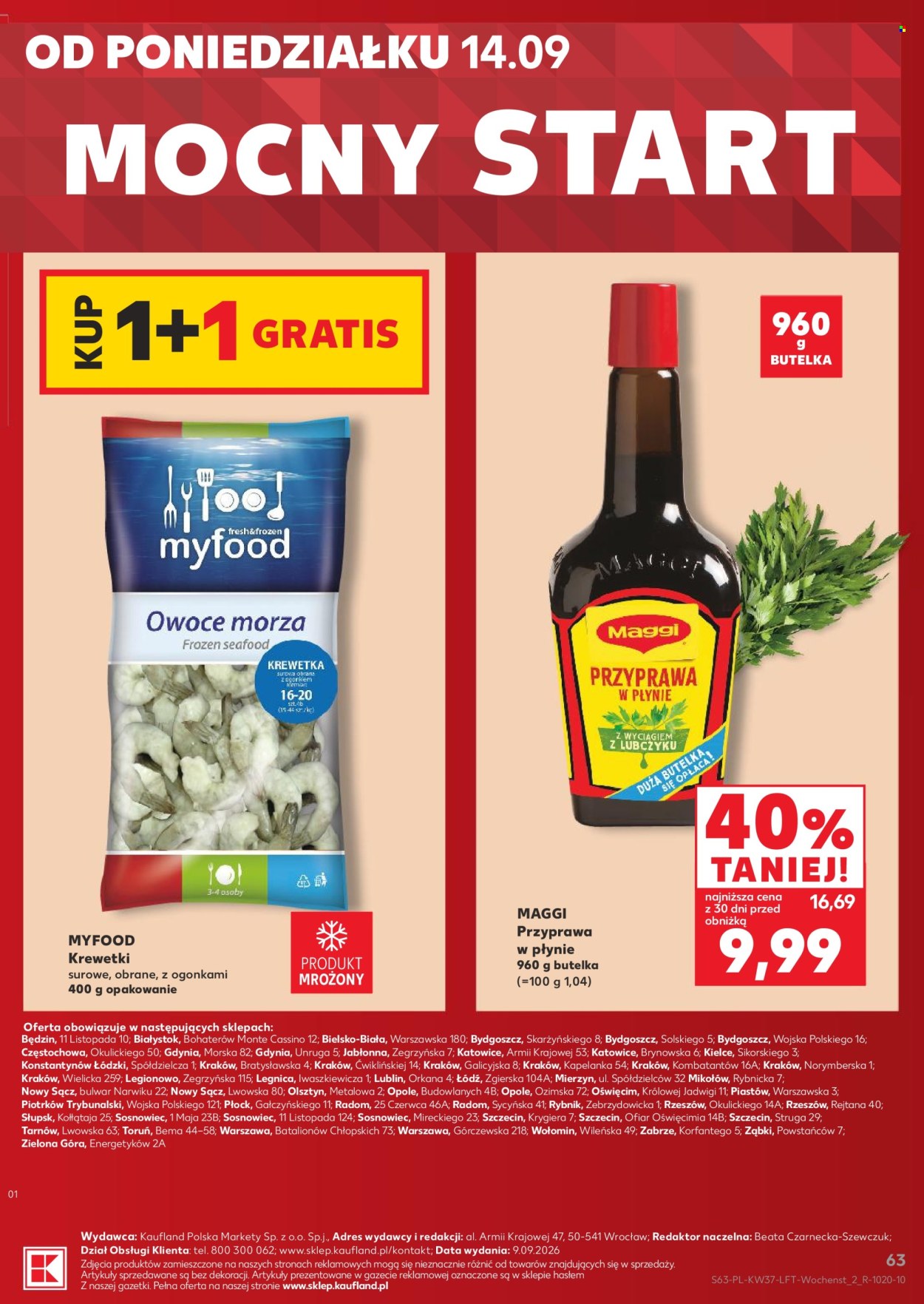 Gazetka Kaufland - 10.09.2026 - 16.09.2026. Strona 63