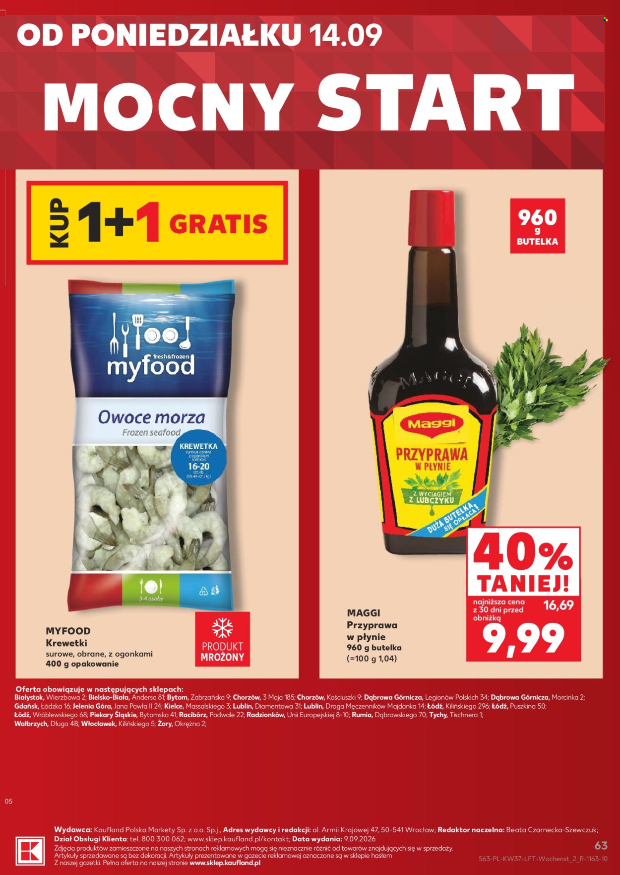 Gazetka Kaufland - 10.09.2026 - 16.09.2026. Strona 63