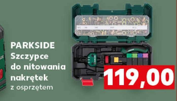 PARKSIDE Szczypce do nitowania nakrętek z osprzętem