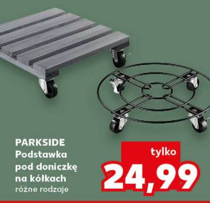 PARKSIDE Podstawka pod doniczkę na kółkach