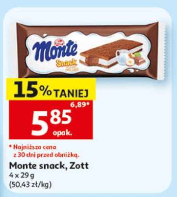 Monte snack Zott