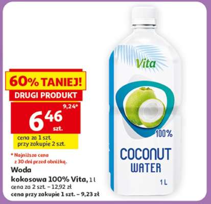 Woda kokosowa 100% Vita, 1l