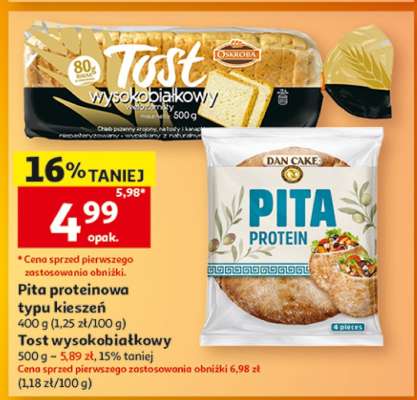 Tost wysokobiałkowy