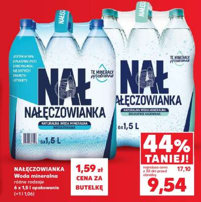 NAŁĘCZOWIANKA Woda mineralna