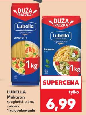 LUBELLA Makaron spaghetti, pióra, świderki