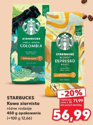 STARBUCKS Kawa ziarnista