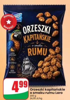Orzeszki kapitańskie o smaku rumu Laro