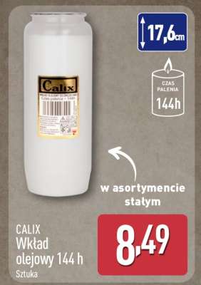 CALIX Wkład olejowy 144 h