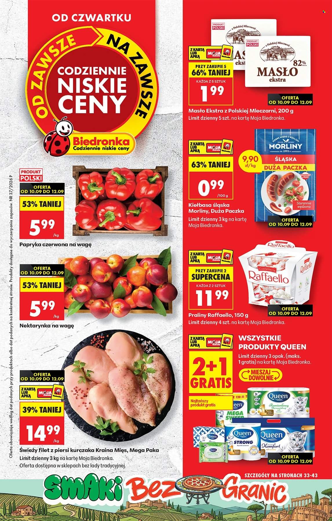 Gazetka Biedronka - 10.09.2026 - 16.09.2026. Strona 1