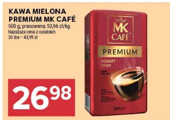 Kawa mielona Premium MK Café