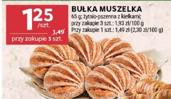 BUŁKA MUSZELKA